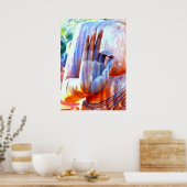 Boeddha hand in A-Ok mudra Poster (Keuken)