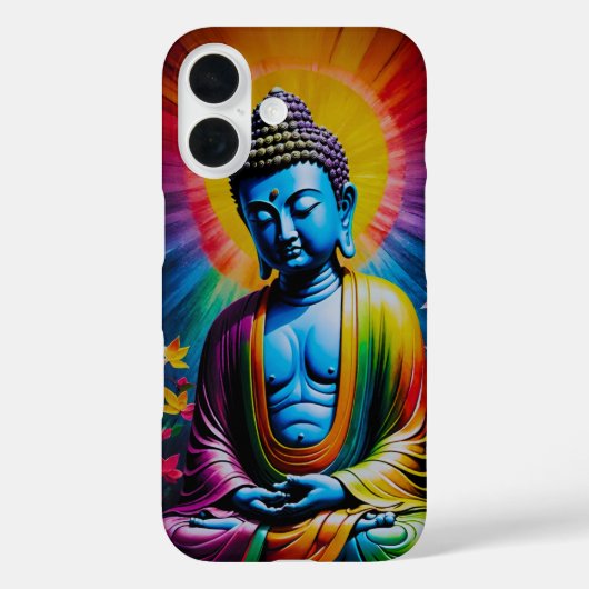 Boeddha heilige stralen van vrede Case-Mate iPhone case (Achterkant)