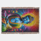 Boeddha heilige stralen van vrede deken (Voorkant)