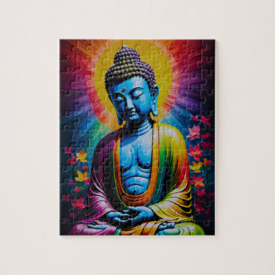 Boeddha Heilige Stralen van Vrede Legpuzzel