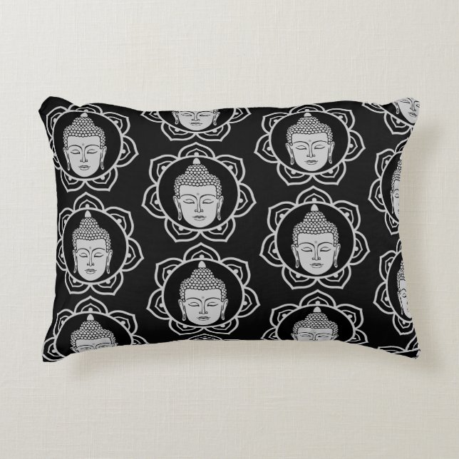 Boeddha Huis en Wonen Accent Kussen (Voorkant)
