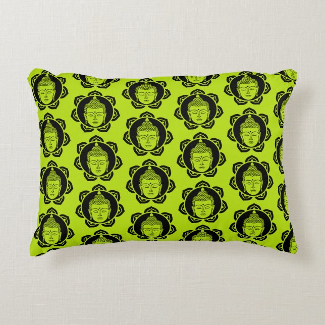 Boeddha Huis en Wonen Accent Kussen (Voorkant)