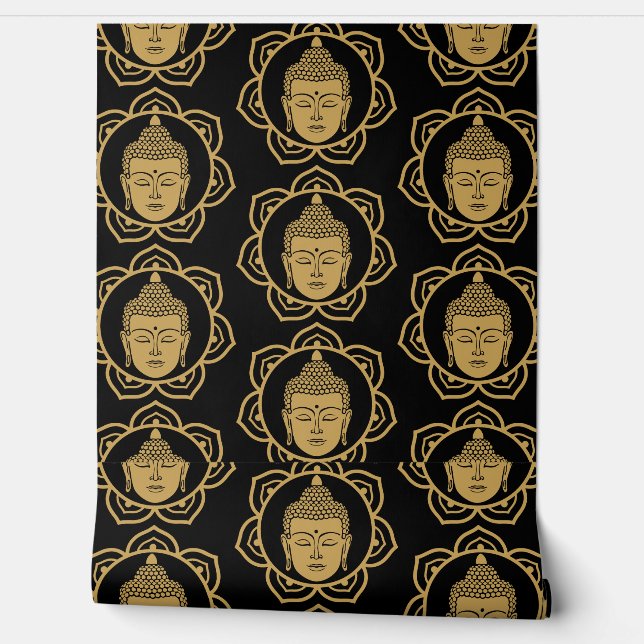 Boeddha Huis en Wonen Behang (Afrollen)