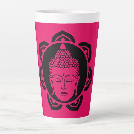 Boeddha Huis en Wonen Latte Mok (Voorkant)