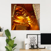 Boeddha Idol - de verlichte Poster (Thuiskantoor)