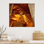 Boeddha Idol - de verlichte Poster (Keuken)