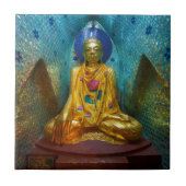 Boeddha in alcohol tegeltje (Voorkant)