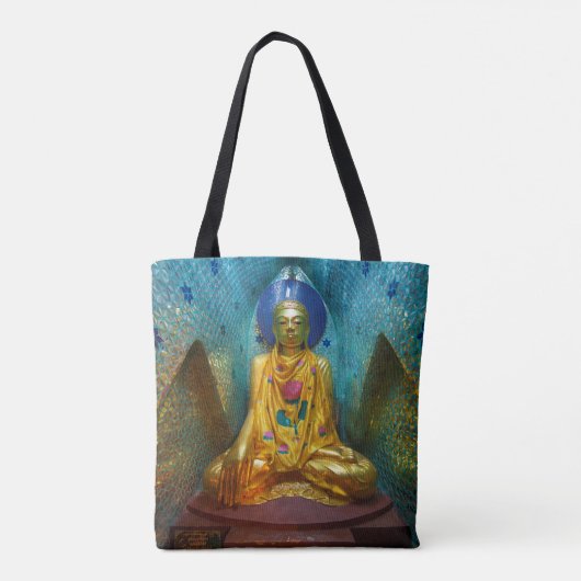 Boeddha in  alcohol tote bag (Achterkant)