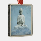Boeddha in Clouds Metalen Ornament (Rechts)