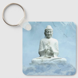 Boeddha in Clouds Sleutelhanger