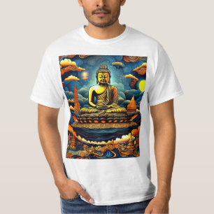 Boeddha in contemplatie t-shirt