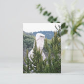 Boeddha in de bergen briefkaart (Staand voorkant)