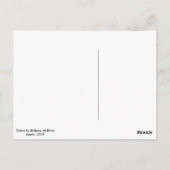 Boeddha in de bergen briefkaart (Achterkant)