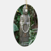 Boeddha in de tuin keramisch ornament (Rechts)