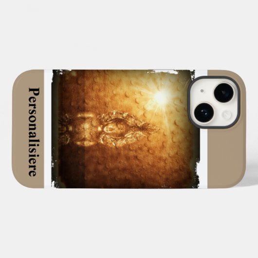 boeddha in de wolk Case-Mate iPhone case (Achterkant (horizontaal))