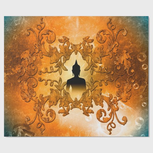 Boeddha in de zon cadeaupapier (Vlak)