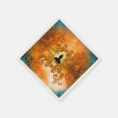 Boeddha in de zonsondergang servet (Hoek)