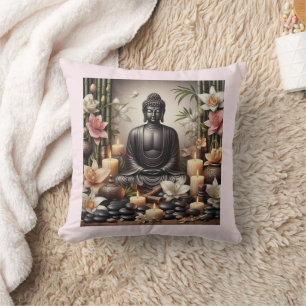 Boeddha in gebed Decoratief Sierkussen