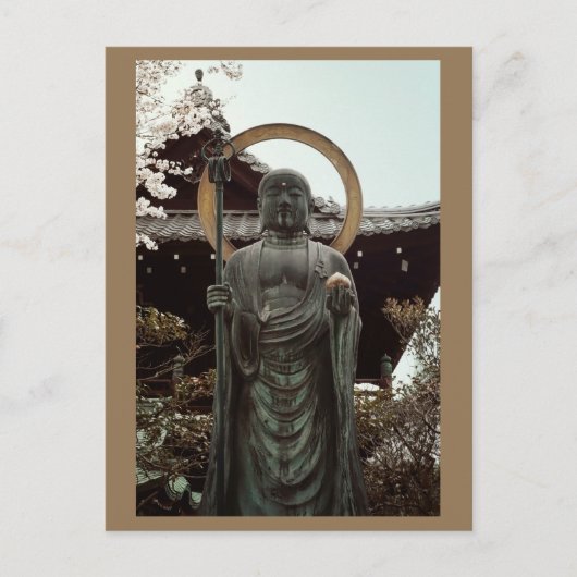 Boeddha in Higashiyama Briefkaart (Voorkant)