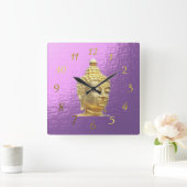 boeddha in lila klok (Huis)