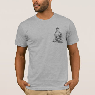 Boeddha in meditatie t-shirt