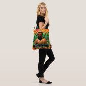 Boeddha in meditatie tote bag (Op model)