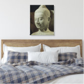Boeddha in Meditation op de Naga King, Canvas Afdruk (Insitu (Slaapkamer))