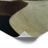 Boeddha in Meditation op de Naga King, Poster (Hoek)