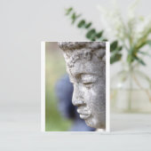 Boeddha in profiel briefkaart (Staand voorkant)