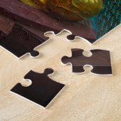 Boeddha in sierlijke nis legpuzzel (Zijkant)