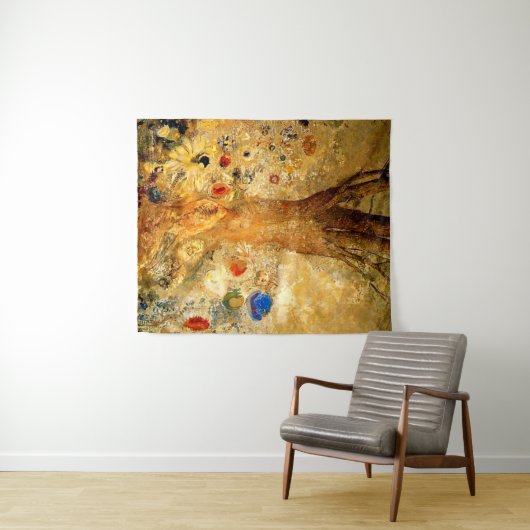 Boeddha in zijn jeugd, beroemd schilderij, wandkleed (In Situ (horizontaal))