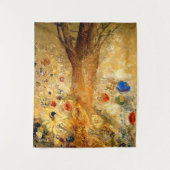 Boeddha in zijn jeugd, beroemd schilderij, wandkleed (Voorkant)