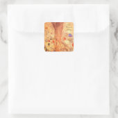 Boeddha in Zijn jeugd door Odilon Redon Vierkante Sticker (Tas)