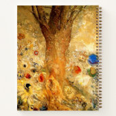 Boeddha in zijn jeugd, een afschuwelijk schilderij notitieboek (Achterkant)