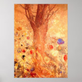 Boeddha in Zijn Poster van Jeugd Druk door Redon (Voorkant)