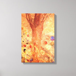 Boeddha in Zijne Jeugd door Redon Canvas Afdruk