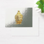 boeddha in zilver visitekaartje (Bureau)