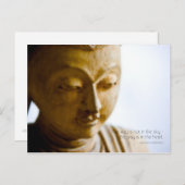 Boeddha · Inspirerend Briefkaart (Voorkant / Achterkant)