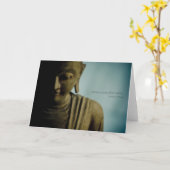 Boeddha · Inspirerend Kaart (Gele Bloem)