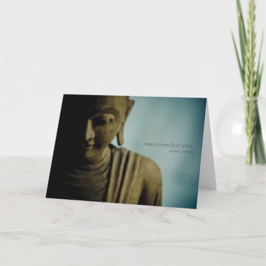 Boeddha · Inspirerend Kaart (Voorkant)