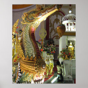 Boeddha Islam ... Thaise moslim Poster