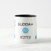 Boeddha Kat Cup Mok (Midden)