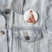 Boeddha-knop Ronde Button 5,7 Cm (In situ)