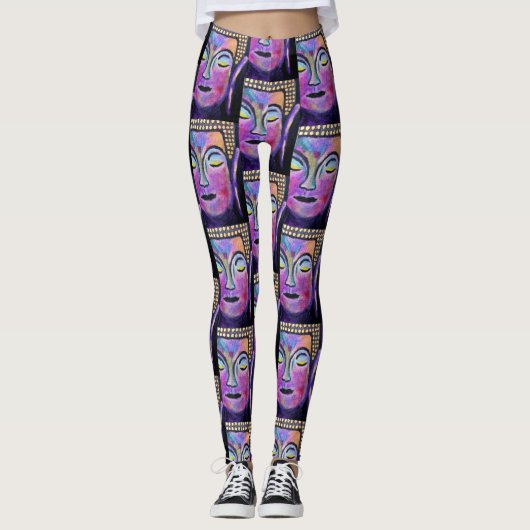 Boeddha-Leggings Leggings (Voorkant)