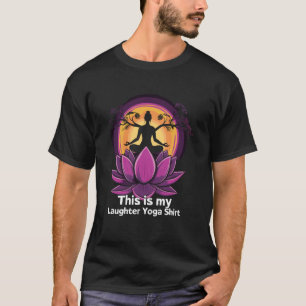 Boeddha Liefhebber Lachende Meditatie Grappige Lac T-shirt