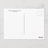 Boeddha loopt tussen de bloemen door Odilon Redon Briefkaart (Achterkant)