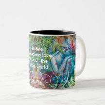 Boeddha Lotus Mandala Waterverf Gepersonaliseerde 