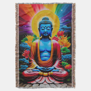 Boeddha Luminous Awakening Deken