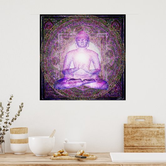 Boeddha Manifestaties Poster (Keuken)