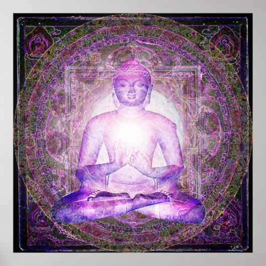 Boeddha Manifestaties Poster (Voorkant)